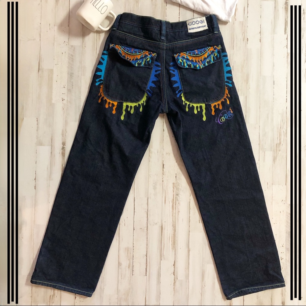 Sold—Coogi men’s jeans 34x34 paint drip